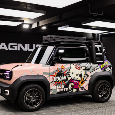 Độ cầu thang cho VF3 - Mẫu thang hông Defender hot nhất