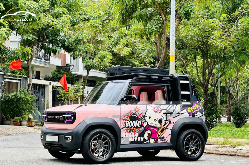 Độ cầu thang cho VF3 - Xu hướng mới 2025