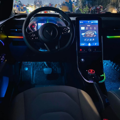 Độ LED viền nội thất xe Vinfast VF3 - Nâng cao vẻ cuốn hút