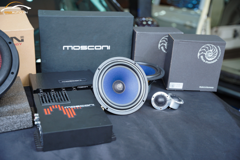 Độ loa xe KIA Sportage 2025 thương hiệu Mosconi