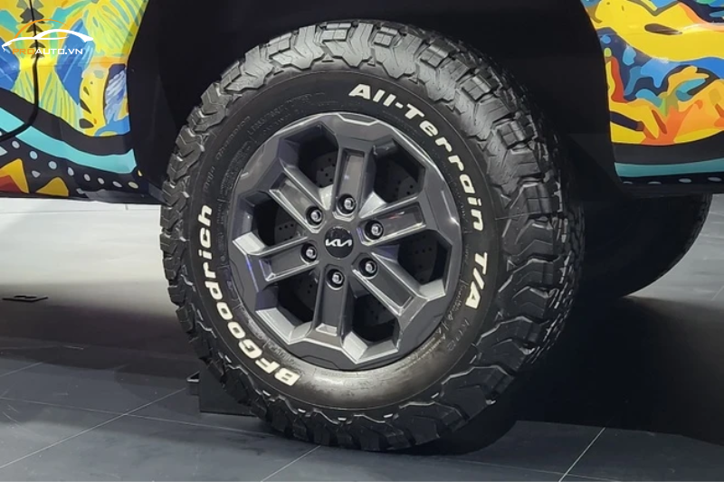 Độ mâm - Phụ kiện đồ chơi xe KIA Tasman 2025 chính hãng