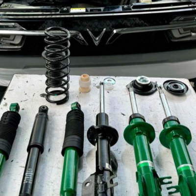 Độ phuộc cho Vinfast VF3 - Giải pháp giảm xóc và tăng ổn định