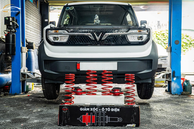 Độ phuộc cho Vinfast VF3 - Khả năng giảm xóc hiệu quả