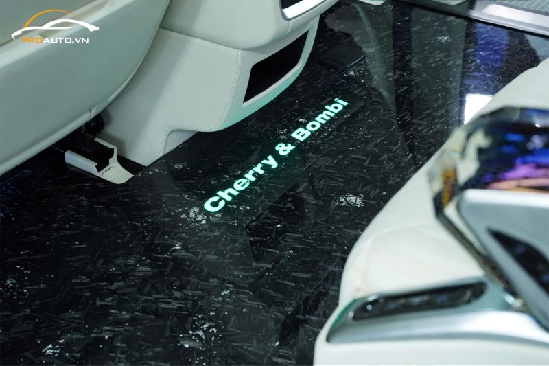 Độ sàn carbon nhũ bạc - Top 10 mẫu sàn xe ô tô hot nhất hiện nay