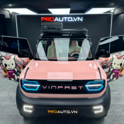 Gập gương điện cho Vinfast VF3 hiện đại, thông minh