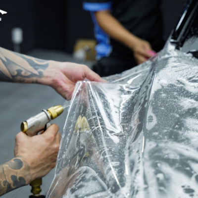 Hình ảnh dán phim PPF SAP Pro ô tô chính hãng tại PROAUTO.VN