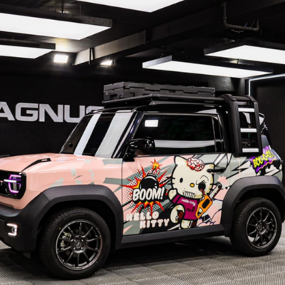 Hình ảnh độ baga nóc Vinfast VF3 hoàn thiện tại PROAUTO.VN