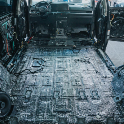 Hình ảnh sau khi dán cách âm chống ồn xe KIA Sportage 2025 toàn diện tại PROAUTO.VN