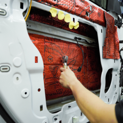 Hình ảnh thi công dán STP Aerocell QP Genio ô tô tại PROAUTO.VN