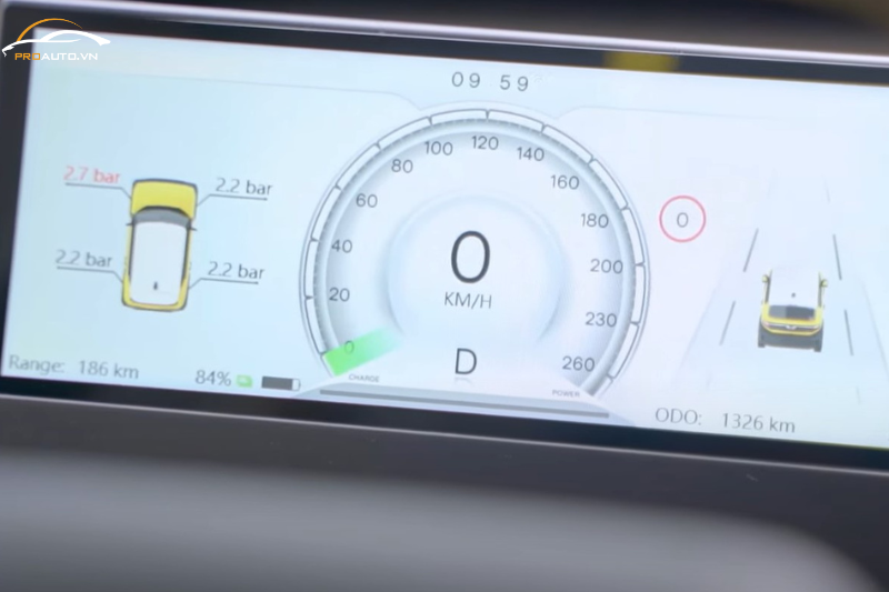 Hỗ trợ màn hình Cluster VF3 quản lý bảo dưỡng