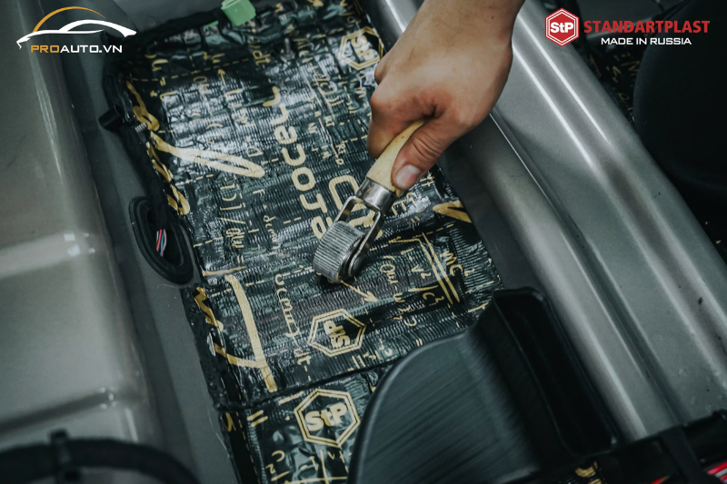 Không tăng trọng lượng xe với cách âm STP Aerocell QP Intrigo