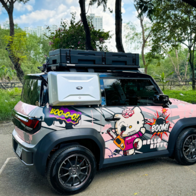 Kinh nghiệm độ baga nóc cho Vinfast VF3 chính hãng