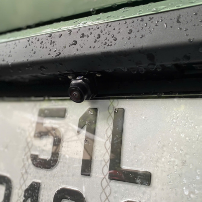 Lắp camera 360 độ cho VF3 vị trí cản sau xe