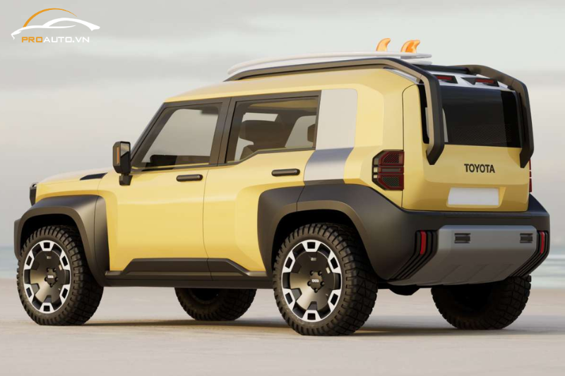 Mâm và lốp Toyota Land Cruiser "mini"