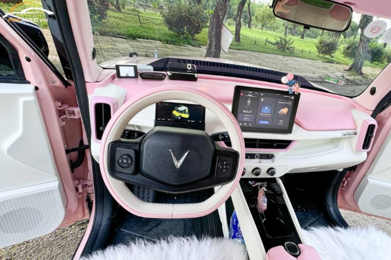 Màn hình Cluster VF3 - Nâng cao trải nghiệm lái xe