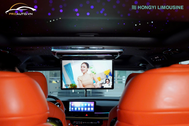 Màn hình gấp gọn - Nâng cấp nội thất ô tô cao cấp 2025