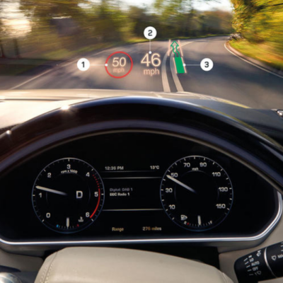 Màn hình HUD - Công nghệ hiển thị thông tin trên kính lái