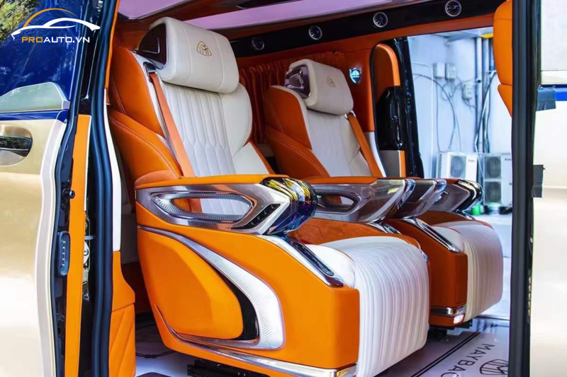 Mẫu ghế limousine Hongyi Crystal 4.0 - Nâng cấp nội thất ô tô cao cấp 2025