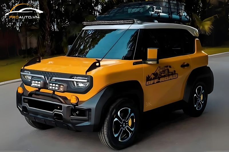 Nâng cấp Vinfast VF3 với phong cách thể thao cực hot