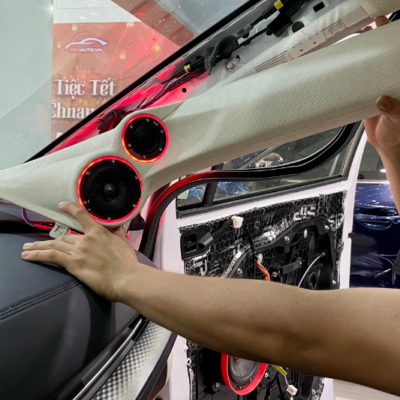 Quá trình độ loa xe KIA Sportage 2025 tại PROAUTO.VN