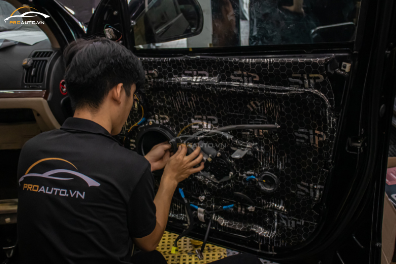 Thi công loa Vibe PULSE6C-V3 chuyên nghiệp