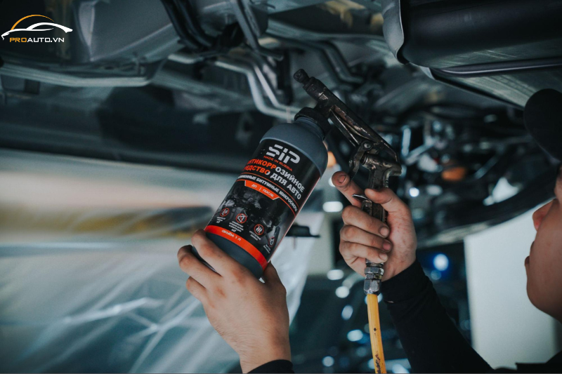 Sơn phủ gầm - Phụ kiện đồ chơi xe KIA Tasman 2025 chính hãng