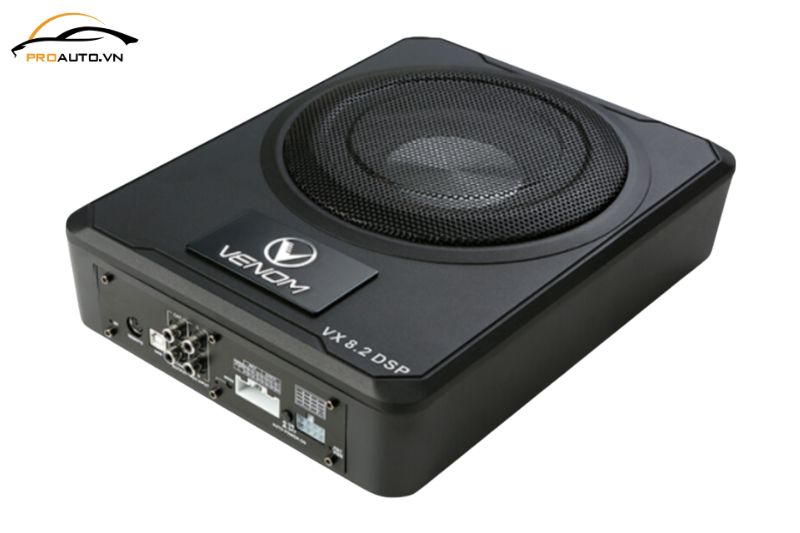Sub điện gầm ghế VX8.2 DSP - Độ loa xe Kia Tasman 2025