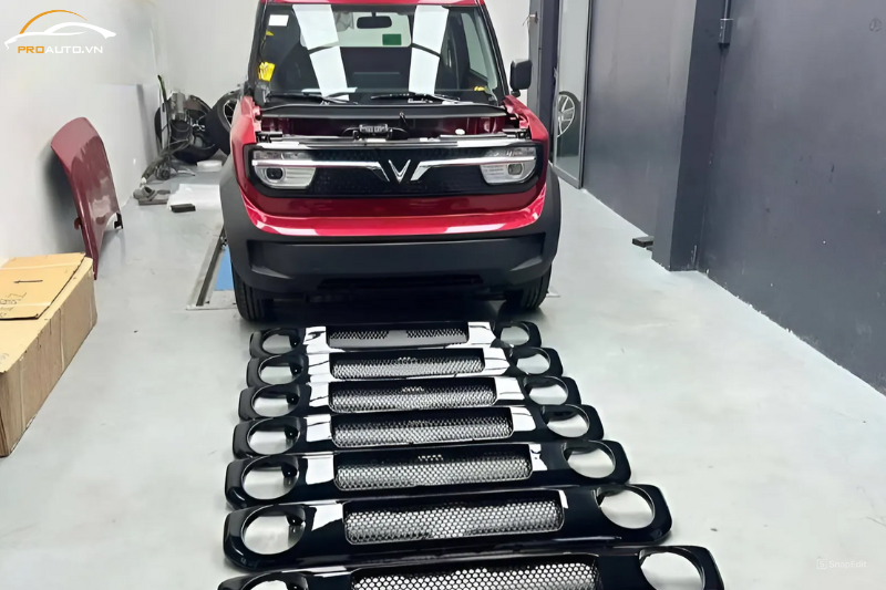 Tăng khả năng làm mát động cơ nhờ độ mặt calang cho xe Vinfast VF3