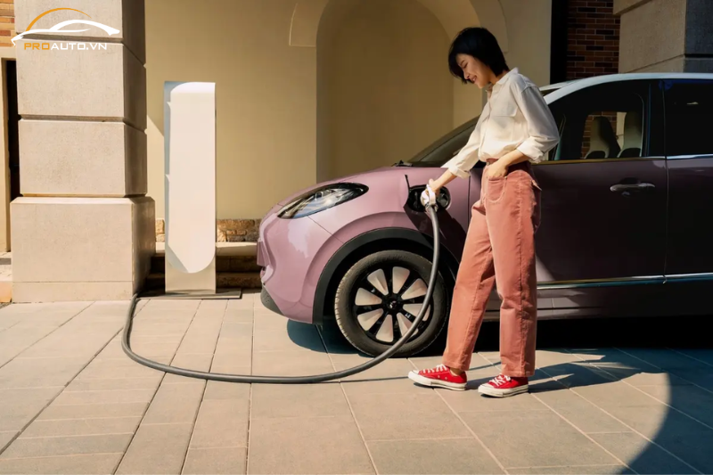 Thời gian sạc và khoảng cách di chuyển của Wuling Bingo