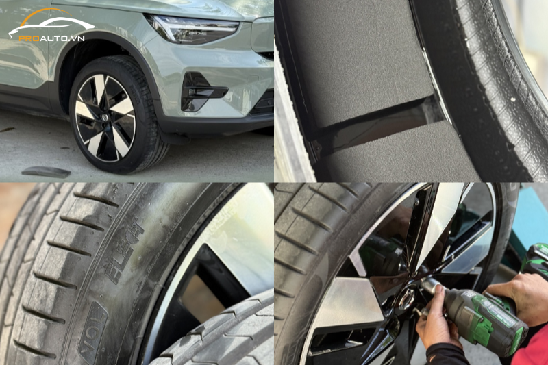 Vỏ chống đinh tự vá - Phụ kiện đồ chơi xe Volvo EC40