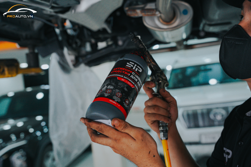 Xe KIA Sportage 2025 phủ gầm SIP tại PROAUTO.VN