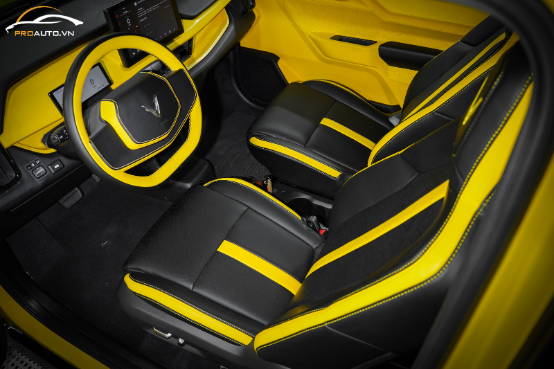 Xu hướng bọc ghế da Nappa cho xe Vinfast VF3