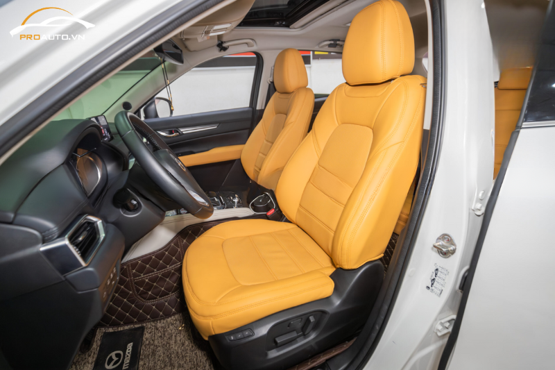 Bọc da, đổi màu nội thất - Phụ kiện đồ chơi xe Mazda CX5 2025