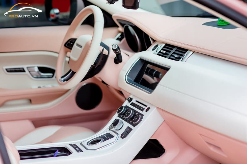 Bọc da, đổi màu nội thất - Phụ kiện đồ chơi xe MG Cyberster