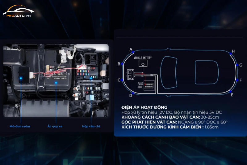 Cảm biến tự động bật/tắt theo tốc độ trên Teyes R2