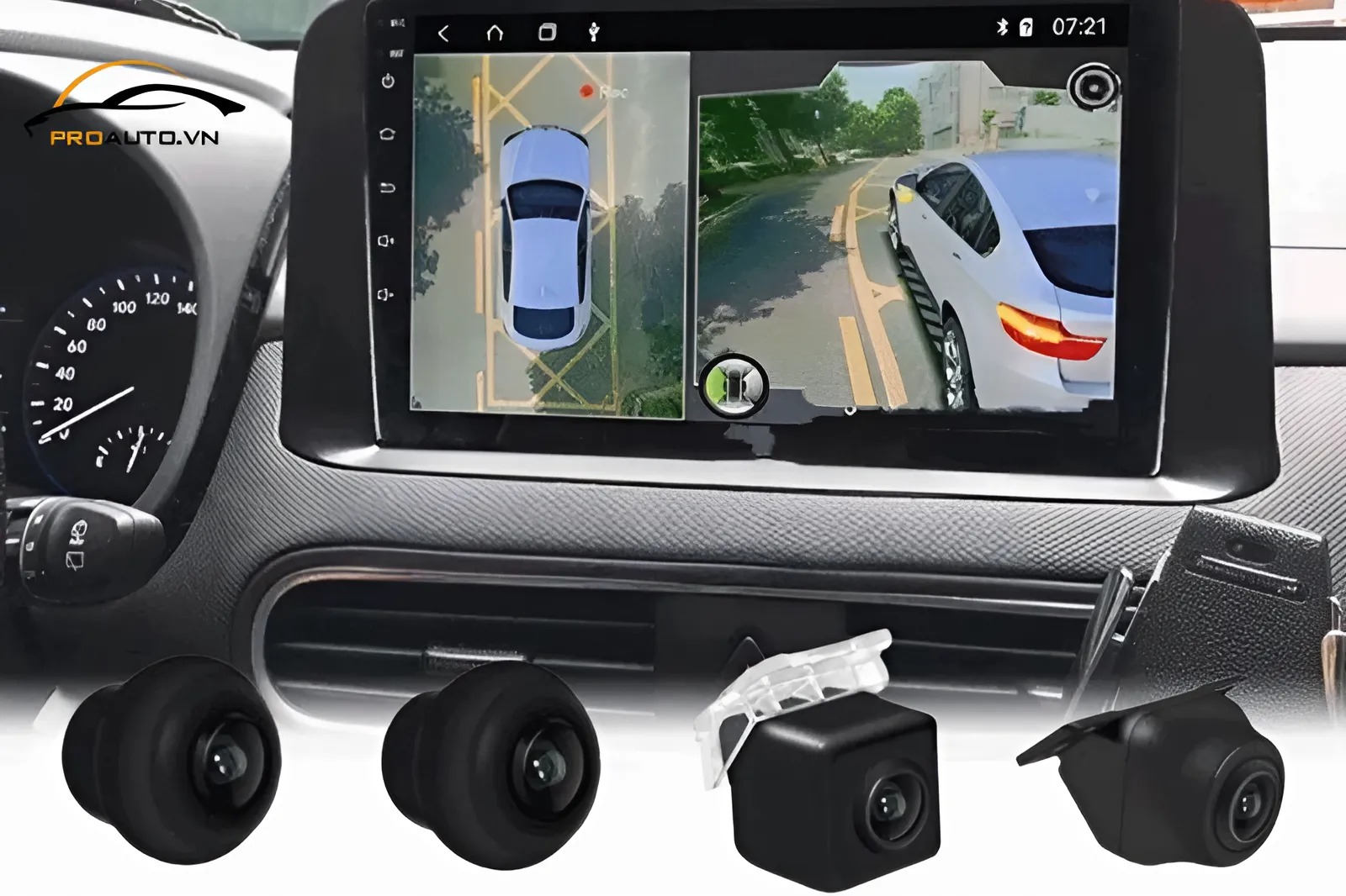 Camera 360 Teyes quan sát toàn cảnh không góc khuất