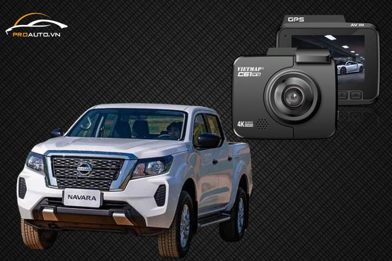 Camera hành trình - Top 20 phụ kiện đồ chơi xe Nissan Navara 2025