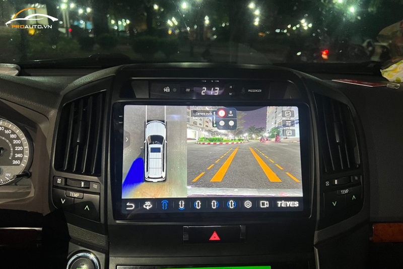 Camera sau cảm biến Sony AHD hiển thị rõ nét