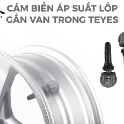 Cảnh báo sự cố với cảm biến áp suất lốp gắn van trong Teyes