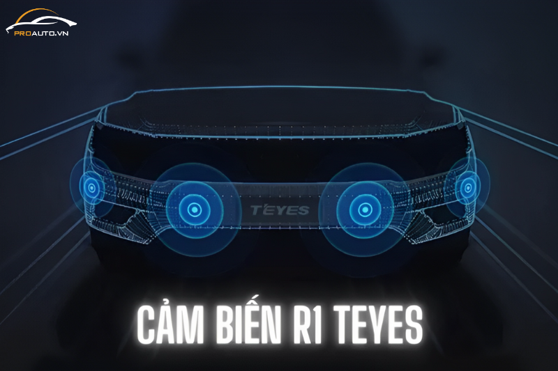 Chức năng cảm biến va chạm R1 Teyes tự bật/ tắt theo tốc độ