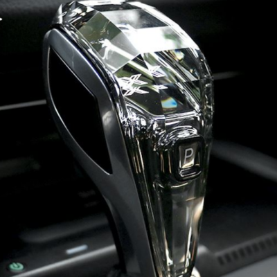 Cục nắm cần số pha lê có led - Phụ kiện đồ chơi xe Mazda CX5 2025