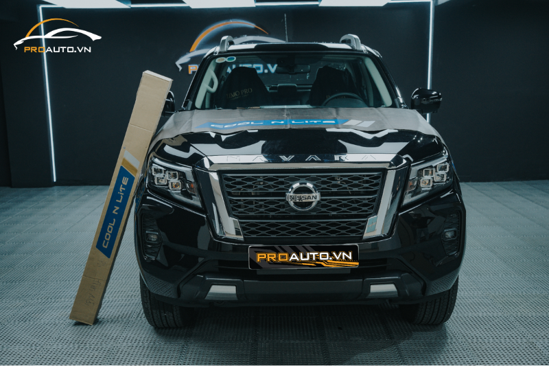 Dán phim cách nhiệt xe Nissan Navara 2025 thương hiệu Cool N Lite