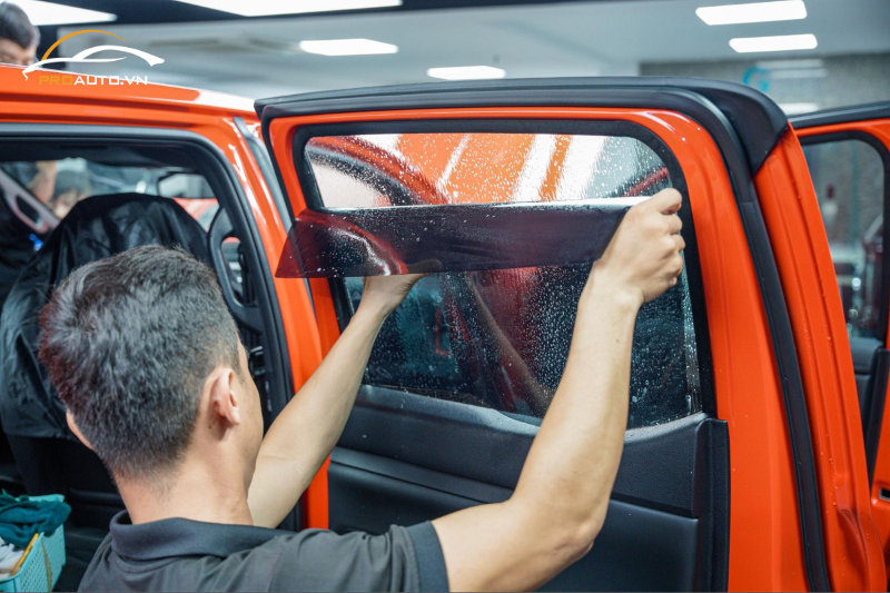 Dán phim cách nhiệt xe Nissan Navara 2025 thương hiệu Pro Cool