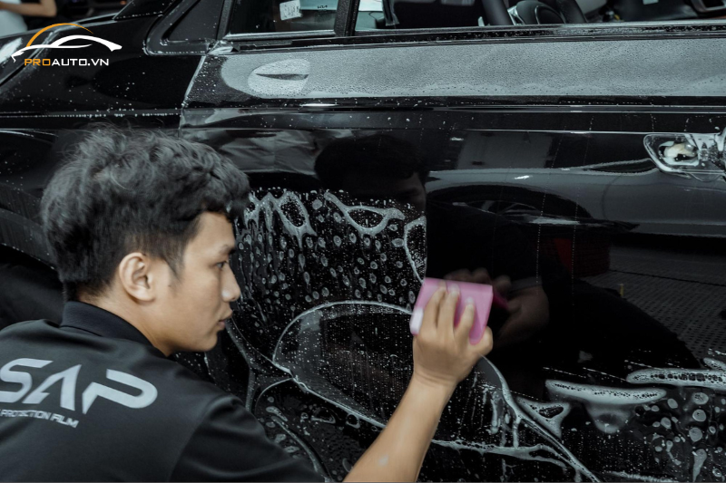 Dán ppf xe Nissan Navara 2025 thương hiệu SAP