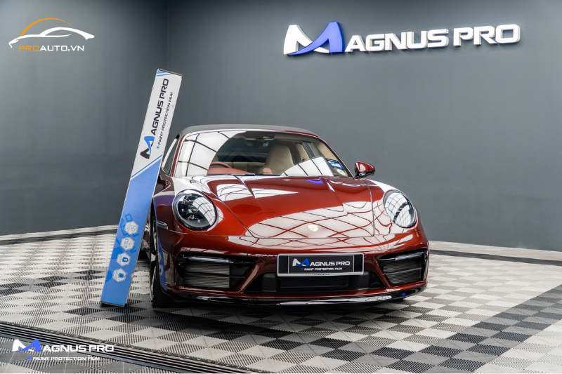 Dán ppf xe Porsche thương hiệu Magnus Pro