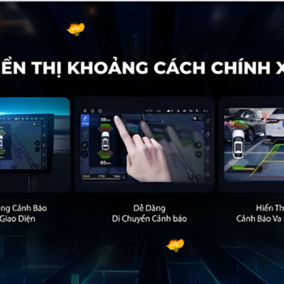 Đo lường khoảng cách trên cảm biến va chạm Teyes R2