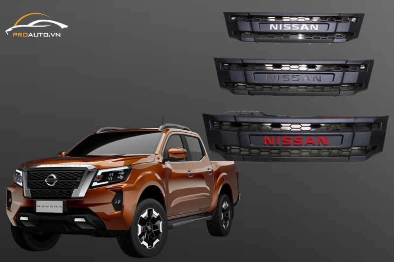 Độ mặt ca lăng - Top 20 phụ kiện đồ chơi xe Nissan Navara 2025