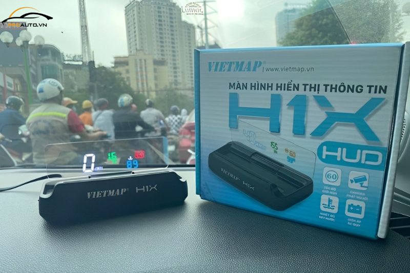 Giới thiệu màn hình Vietmap HUD H1X thông minh