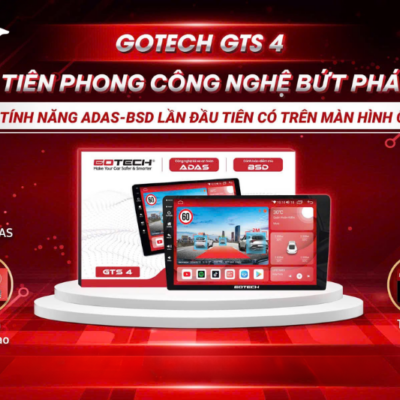 Gotech GTS4 - Màn hình cảnh báo lái xe ADAS/BSD hot nhất