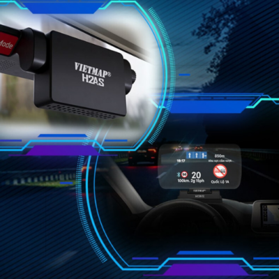 Hiển thị nhiệt độ kết nước màn hình HUD Vietmap H2AS chính xác